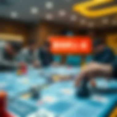 Strategic Planning for Lottery Participation A strategic game board illustrating planning methods for lottery participants.