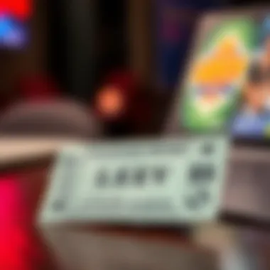 Lottery Ticket Symbolizing Financial Freedom An illustration of a lottery ticket representing financial security.