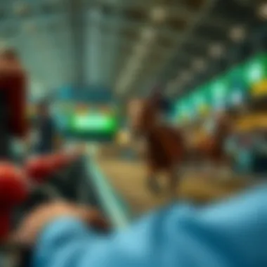 Fluctuations in betting probabilities