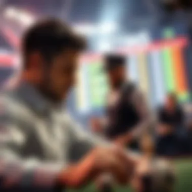 Illustration depicting betting strategies