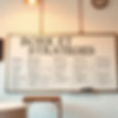 Creative marketing strategies displayed on a whiteboard for a lottery business.