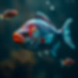 Symbolic representation of fish in dreams