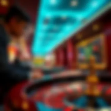 Diverse gambling games ranging from poker to roulette