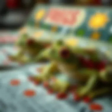 Exploring Frog Motifs in Lottery Culture Lottery tickets and frog motifs