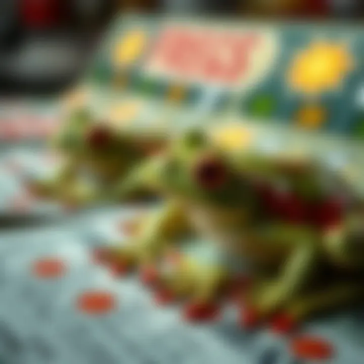 Exploring Frog Motifs in Lottery Culture Lottery tickets and frog motifs