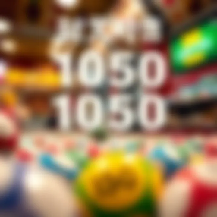 Infographic depicting the history of Lotto 1050