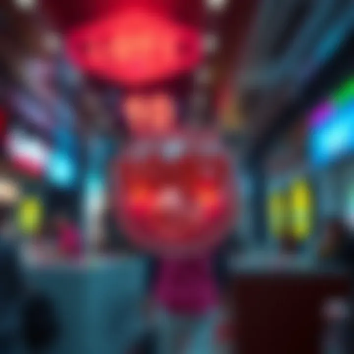 Visual representation of winning patterns