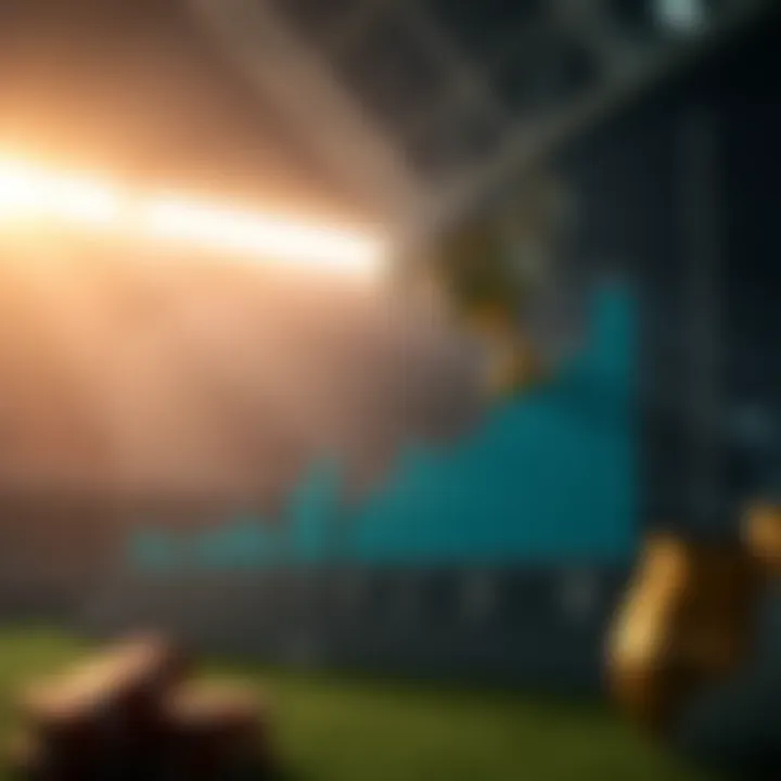 Graph displaying prize distribution