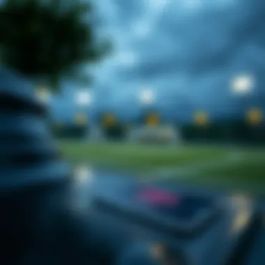 A serene setting representing financial management