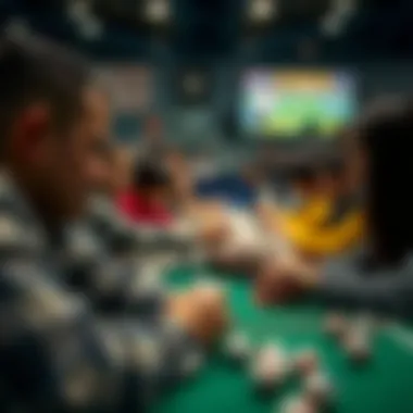 A visual representation of community engagement in lottery discussions