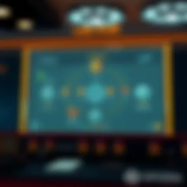 An intricate diagram illustrating the structure of lotteries