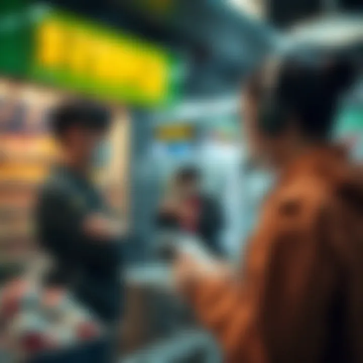 Detailed depiction of lottery prize exchange procedures