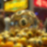 Visual representation of lottery mechanics