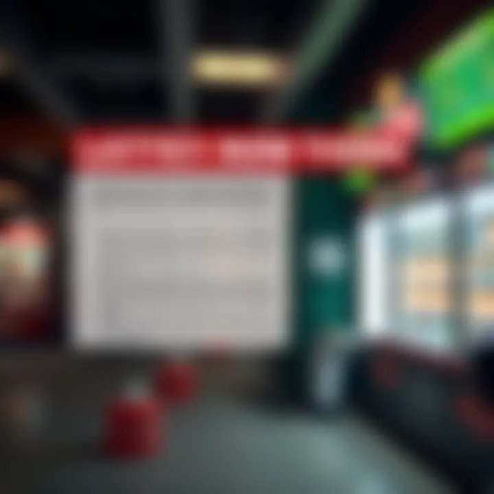 Lottery Rules and Regulations Infographic illustrating lottery rules and regulations