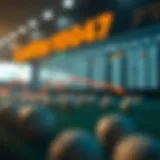 Visual representation of lottery statistics