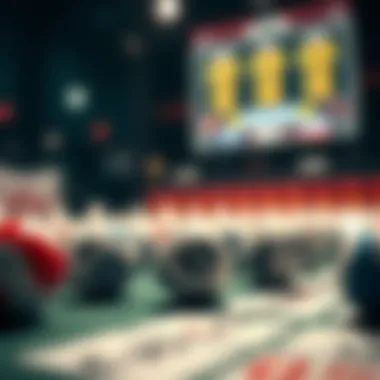 An abstract representation of probability theory related to lotto games.