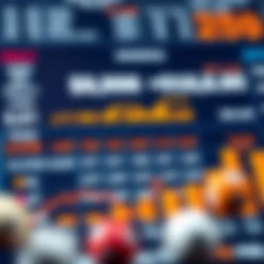 A data analysis chart showcasing lottery statistics