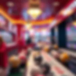 An abstract visualization of strategic choices in lottery betting