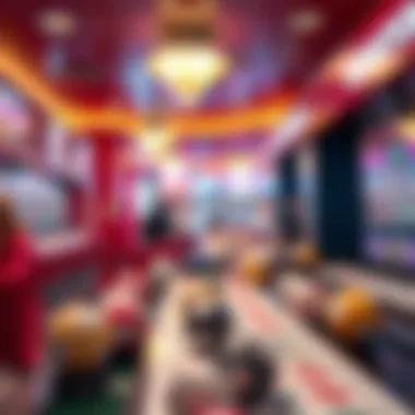 An abstract visualization of strategic choices in lottery betting