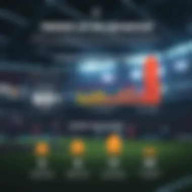 A dynamic infographic showcasing trends in betting behavior