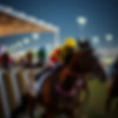 Modern horse racing event showcasing cultural significance