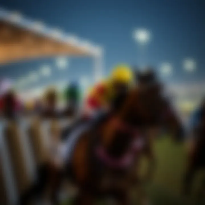 Modern horse racing event showcasing cultural significance