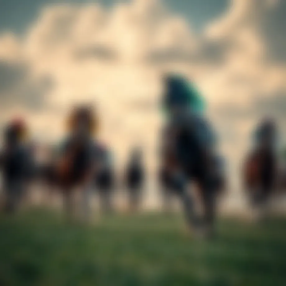 Dynamic online horse racing landscape