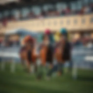 Contemporary Horse Racing: A Modern-Day Spectacle Modern horse racing event showcasing diversity