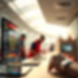 An overview of the Wise Toto platform showcasing its user interface and features